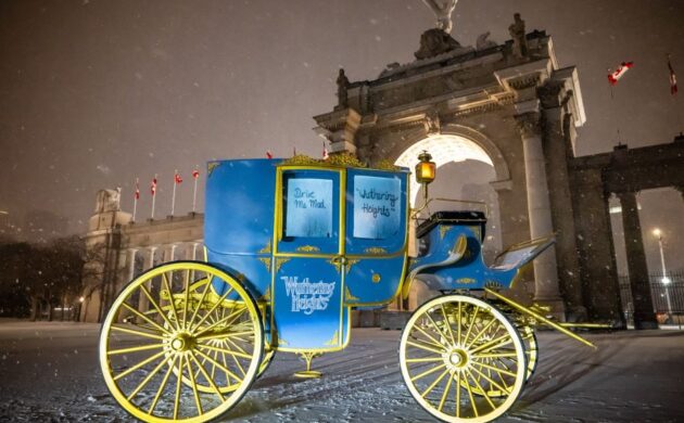 #FIRSTLOOK: “WUTHERING HEIGHTS” STAGECOACH AT CANADA’S BRIDAL SHOW