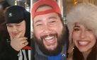 #SPOTTED: COOPER ANDREWS, JOVAN ARMAND + GRACE FULTON IN TORONTO FOR “SHAZAM”