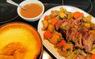 #COOKING: POT ROAST WITH GIANT YORKSHIRE PUDDING RECIPE