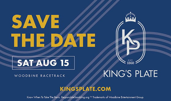 #HORSERACING: 167th RUNNING OF KING’S PLATE WILL TAKE PLACE AUGUST 16, 2026