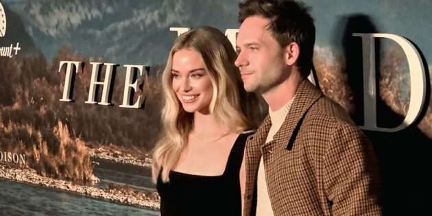 #SPOTTED: PATRICK J. ADAMS AND ELLE CHAPMAN IN TORONTO FOR “THE MADISON”