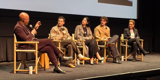 #SPOTTED: DAN LEVY, TAYLOR ORTEGA, JACK INNANEN & ELIZABETH PERKINS IN TORONTO ADVANCE SCREENING OF “BIG MISTAKES”