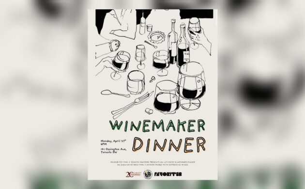 #FOOD: FAVORITES THAI X TENUTA SANTOMÈ COLLABORATION MONDAY APRIL 27, 2026