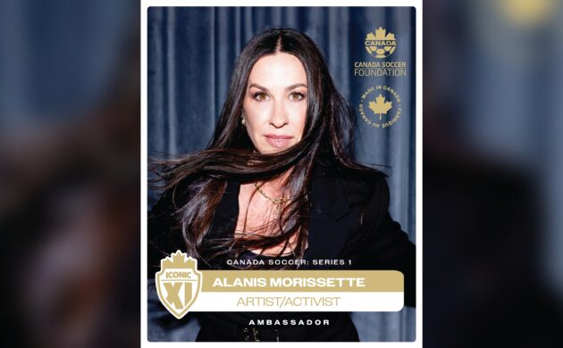 #FIRSTLOOK: ALANIS MORISETTE SIGNS-ON AS CANADA SOCCER’S MEN’S NATIONAL TEAM AMBASSADOR