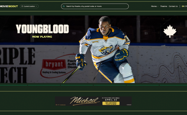 #FIRSTLOOK: MOVIESCOUT – CANADA’S NEW HOME FOR SEARCHING MOVIE SHOWTIMES