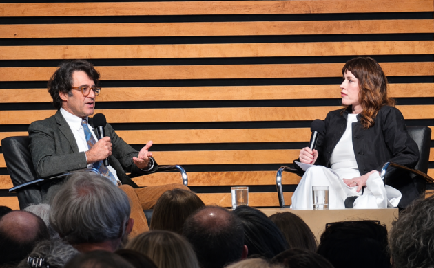 #SPOTTED: MOLLY RINGWALD AND MARK OPPENHEIMER IN TORONTO FOR “JUDY BLUME, A LIFE”