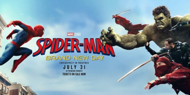 #GIVEAWAY: ENTER FOR YOUR CHANCE TO WIN CINEPLEX RUN-OF-ENGAGEMENT PASSES TO SEE “SPIDER-MAN: BRAND NEW DAY”