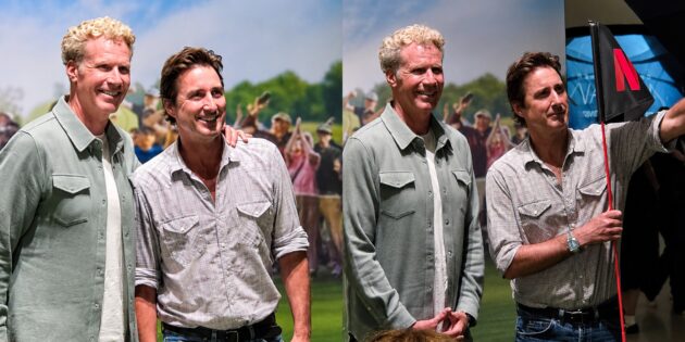 #SPOTTED: WILL FERRELL AND LUKE WILSON IN TORONTO FOR “THE HAWK”