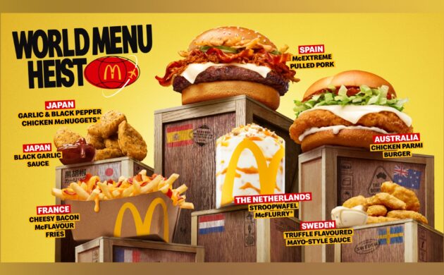 #FOOD: MCDONALD’S LAUNCH NEW LIMITED TIME ONLY WORLD MENU HEIST