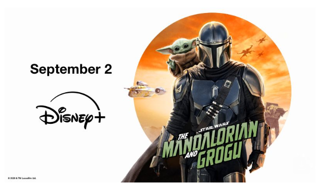 #FIRSTLOOK: THREE STAR WARS RELEASES ON DISNEY+ SEPTEMBER 2, 2026