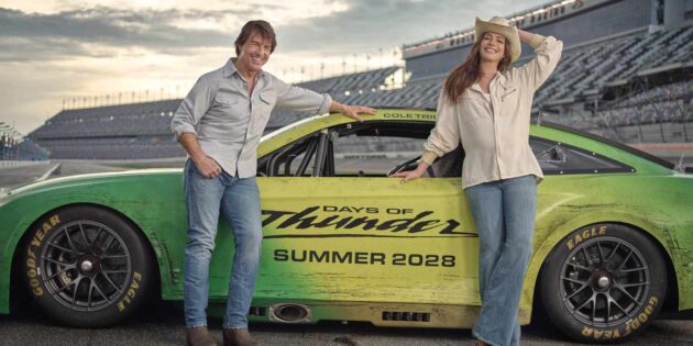 #FIRSTLOOK: TOM CRUISE ANNOUNCES ” DAYS OF THUNDER” SEQUEL WITH ANNE HATHAWAY