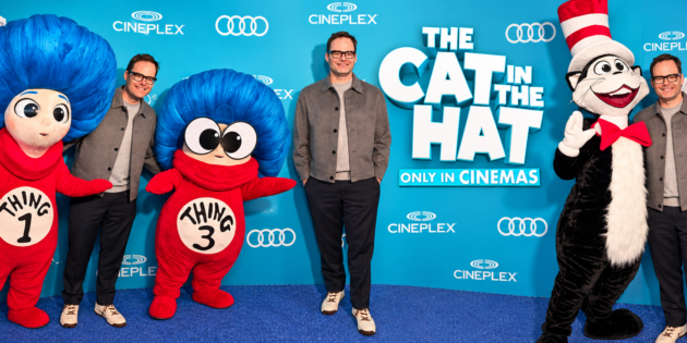 #SPOTTED: BILL HADER IN TORONTO FOR “THE CAT IN THE HAT”