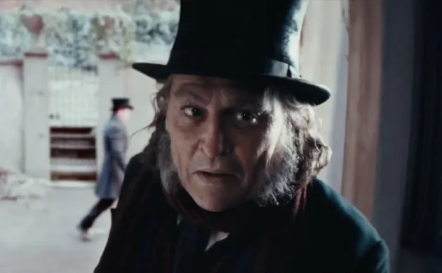 #FIRSTLOOK: “JOHNNY DEPP IS EBENEZER” FEATURETTE